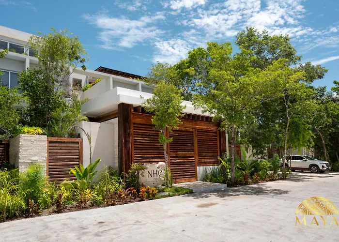 Nhoa 107c Lux 1br Pool Access In Aldea Zama Hébergement de vacances
